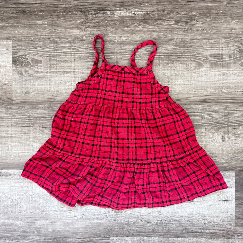 ZARA Plaid Red Toddler Dress